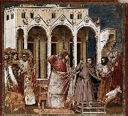 Expulsion of the Money-changers from the Temple Giotto